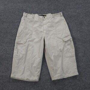 VINTAGE SilverTab Shorts Mens 42 Khakis Cargo Parachute Baggy Skater 90s‎ Y2K